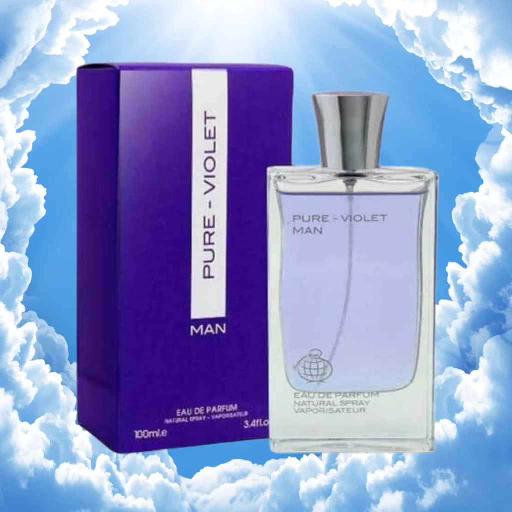 Parfum Pure Violet Man, Fragrance World, apa de parfum 100 ml, barbati - inspirat din Ultraviolet Man by Paco Rabanne [4]