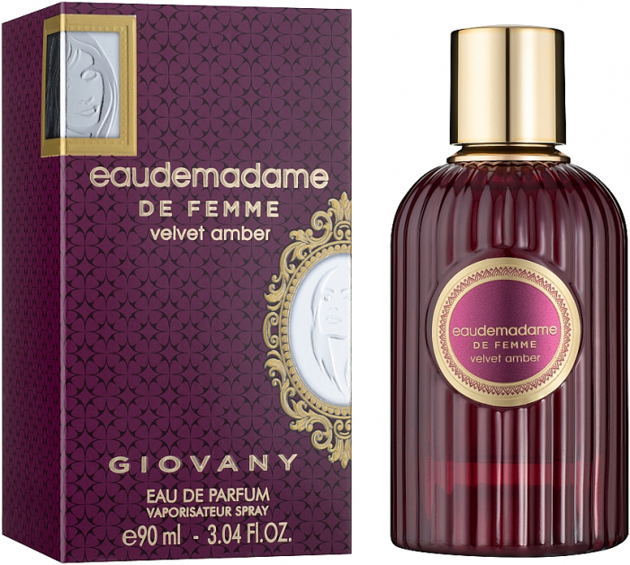 Parfum Eaudemadame De Femme Velvet Amber, Fragrance World, apa de parfum 100 ml, femei - inspirat din  Eaudemoiselle de Givenchy Ambre Velours by Givenchy [2]