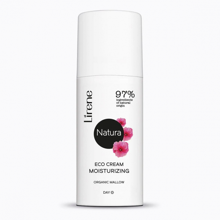Crema de zi Lirene Natura, cu efect de hidratare, cu extract de nalba [2]