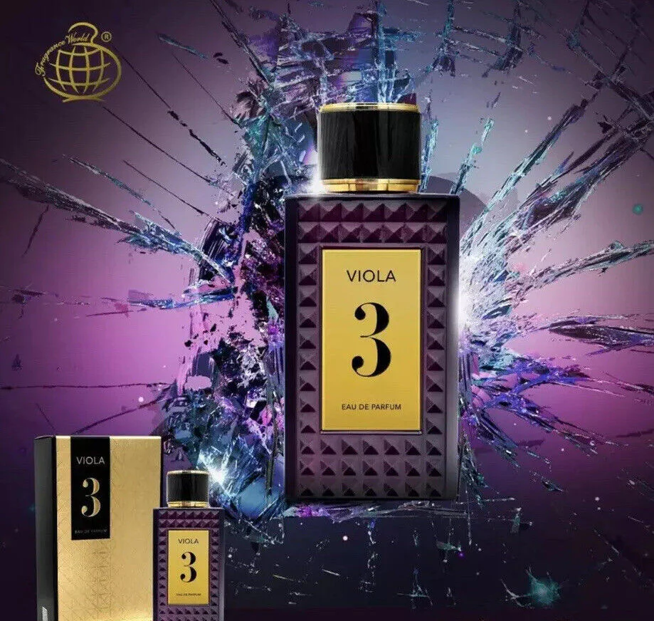 Parfum Viola 3, Fragrance World, apa de parfum 90 ml, femei - inspirat din Lesedi La Rona by Graff [4]