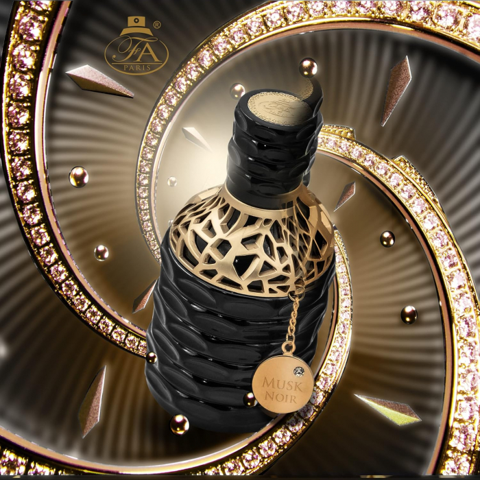 Parfum Musk Noir, Fragrance World, apa de parfum 100 ml, unisex [4]