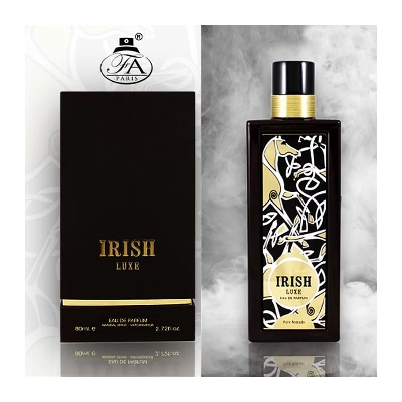 Parfum Irish Luxe Pure Nomade, French Avenue, Fragrance World, apa de parfum 80 ml, unisex - inspirat din Irish Leather by Memo Paris [2]