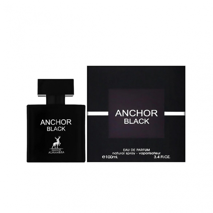 Parfum Anchor Black, Maison Alhambra, apa de parfum 100 ml, barbati [2]