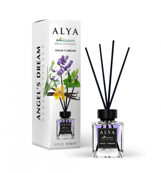 Deodorant de Camera Angel's Dream, Alya, Reed Diffuser 100 ml [2]