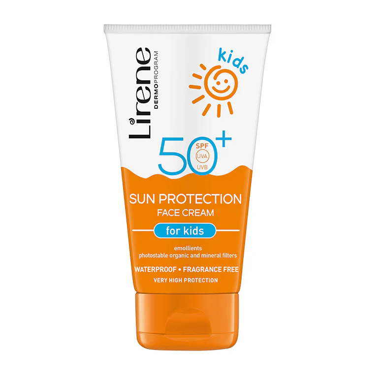 Lirene SUN - Crema de fata pentru copii SPF50, 50 ml