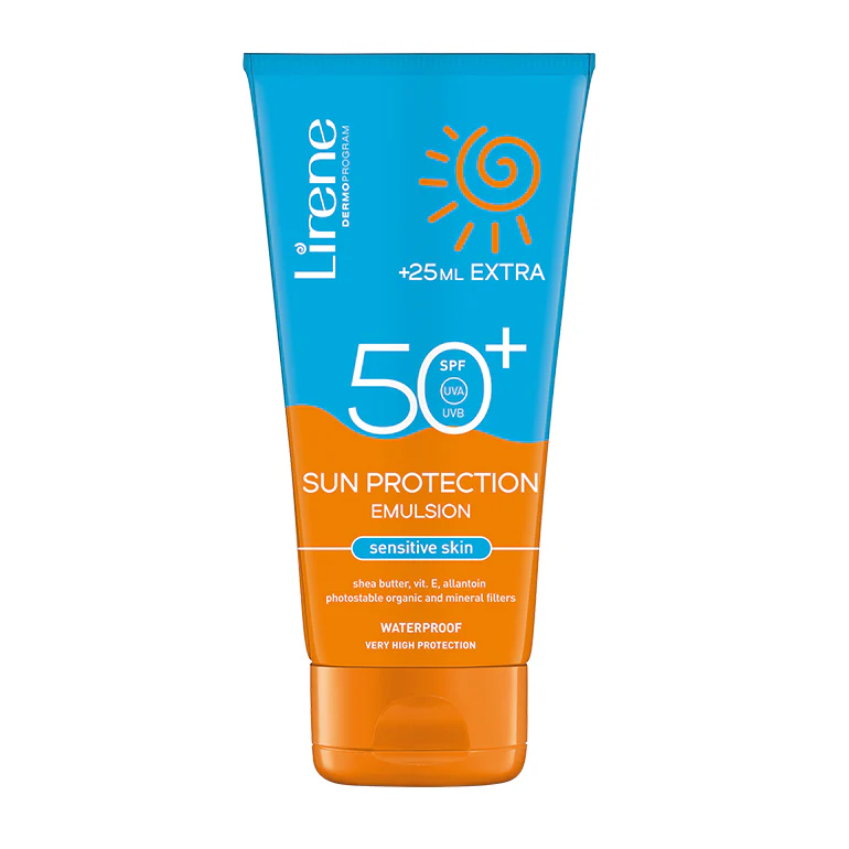 Lirene SUN - Lotiune pentru piele sensibila SPF50, 175 ml