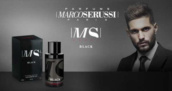 Marco Serussi Black, apa de parfum 90 ml, barbati [3]