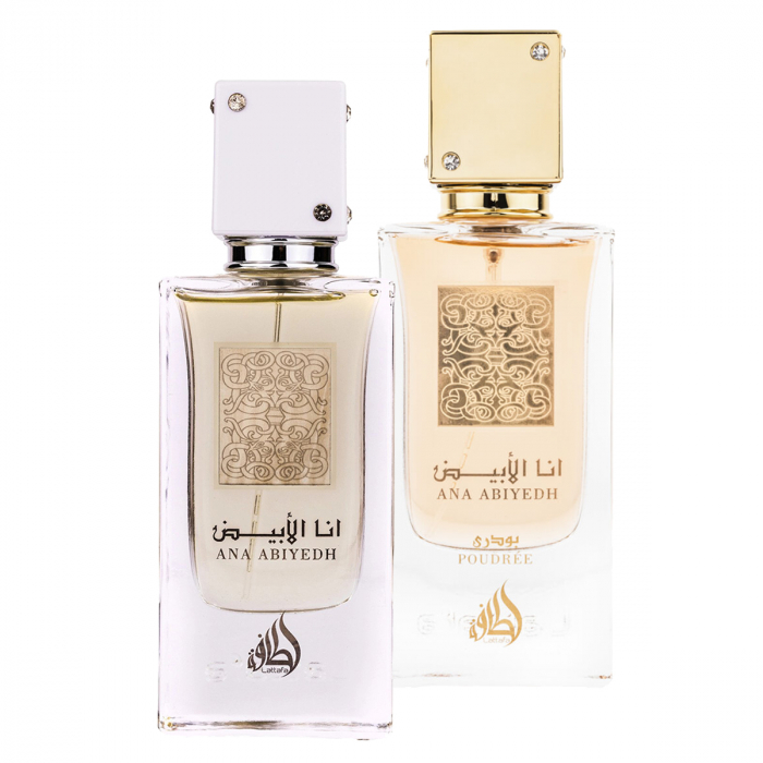 Pachet 2 parfumuri, Ana Abiyedh White 60 ml si Ana Abiyedh Poudree 60 ml