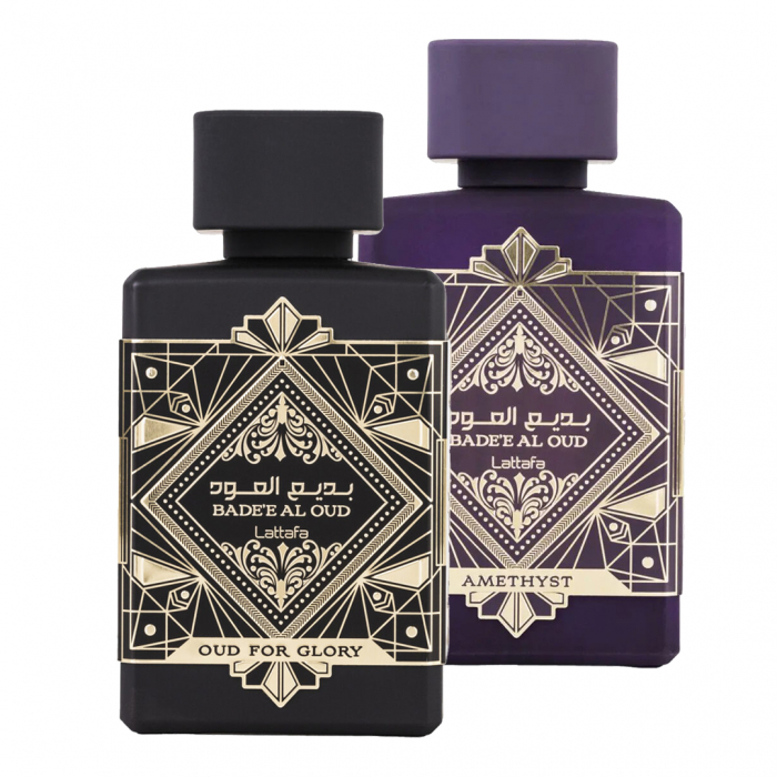 Pachet 2 parfumuri, badee al oud 100 ml si badee al oud amethyst 100 ml