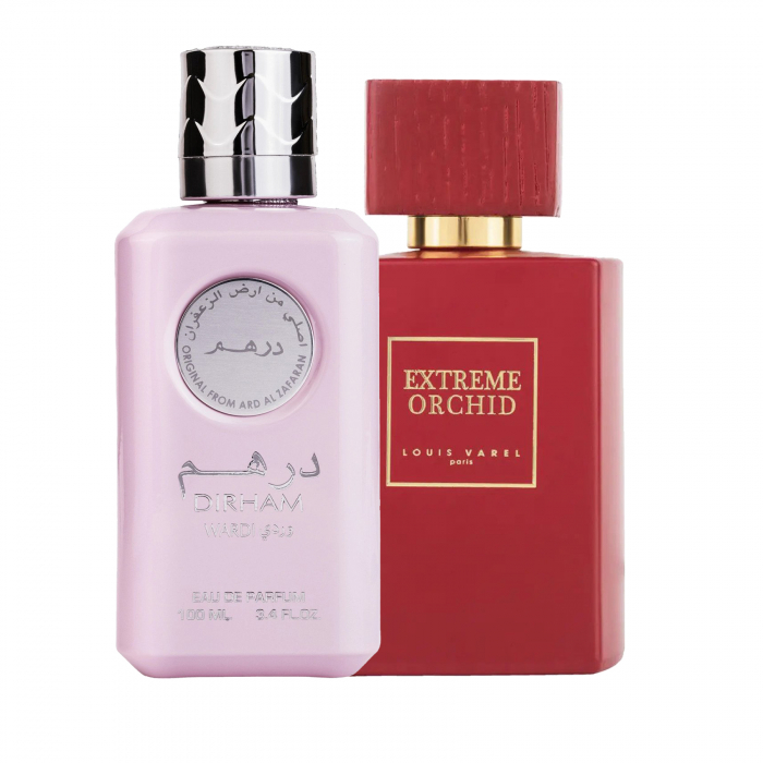Pachet 2 parfumuri Best Seller, Dirham Wardi 100 ml si Extreme Orchid 100 ml 100 imagine pret reduceri
