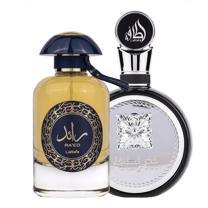 Pachet 2 parfumuri Best Seller, Lattafa Fakhar Man 100 ml si Raed Luxe 100 ml 100 imagine pret reduceri