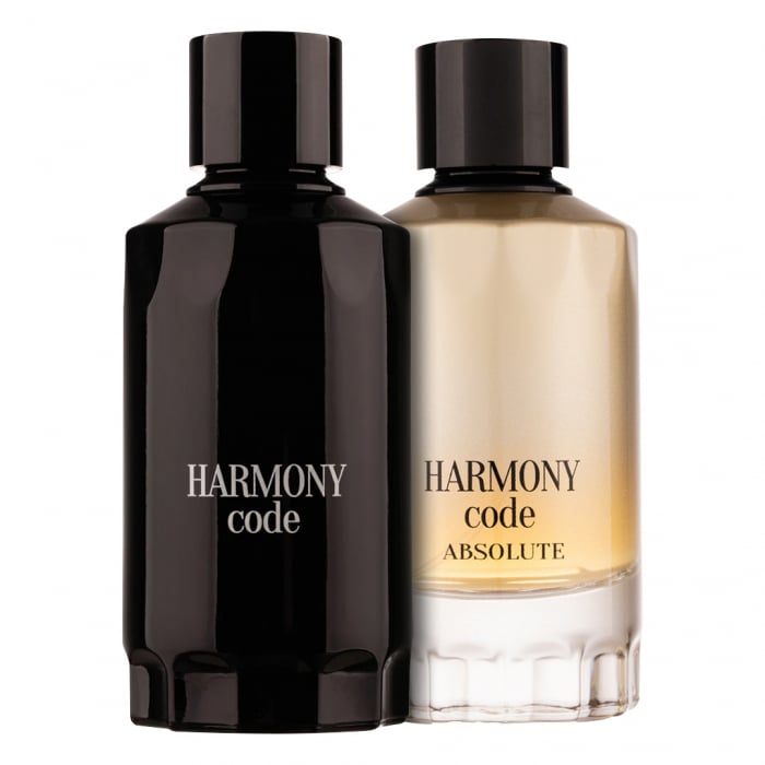 Pachet 2 parfumuri, Harmony Code Pour Homme 100 ml si Harmony Code Absolute 100 ml