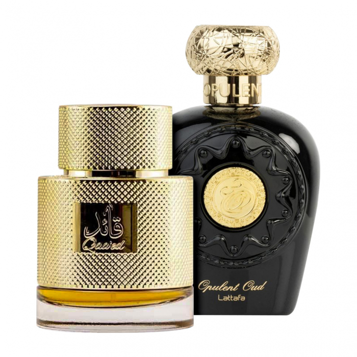 Pachet 2 parfumuri Qaaed 100 ml si Opulent Oud 100 ml