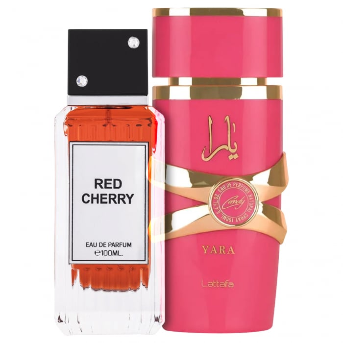 Pachet 2 parfumuri Red Cherry 100 ml si Yara Candy 100 ml