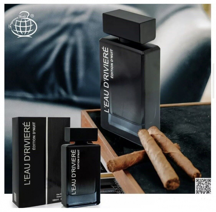 Parfum L'Eau D'Riviere Edition De Nuit, Fragrance World, apa de parfum 100 ml, barbati - inspirat din Nuit d’Issey by Issey Miyake [4]