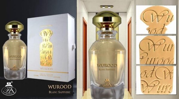 Parfum Wurood Blanc Sapphire, Fragrance World, apa de parfum 100 ml, unisex - inspirat din Limited 7I by Widian [4]