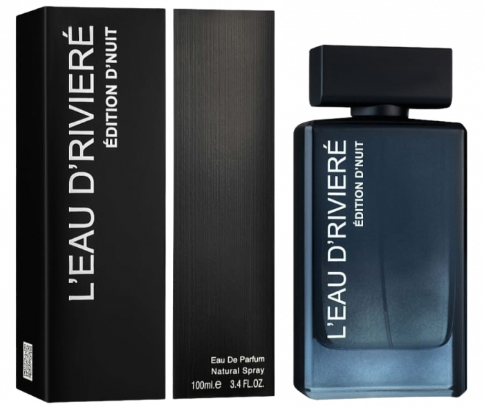 Parfum L'Eau D'Riviere Edition De Nuit, Fragrance World, apa de parfum 100 ml, barbati - inspirat din Nuit d’Issey by Issey Miyake [2]