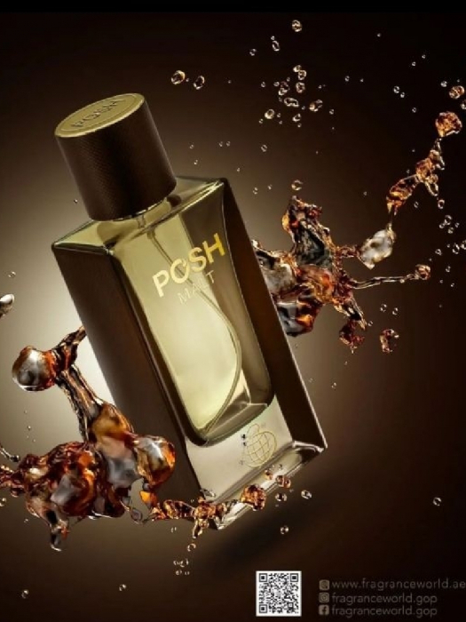 Parfum Posh Malt, Fragrance World, apa de parfum 80 ml, barbati - inspirat din  A*Men Pure Malt by  Thierry Mugler [4]