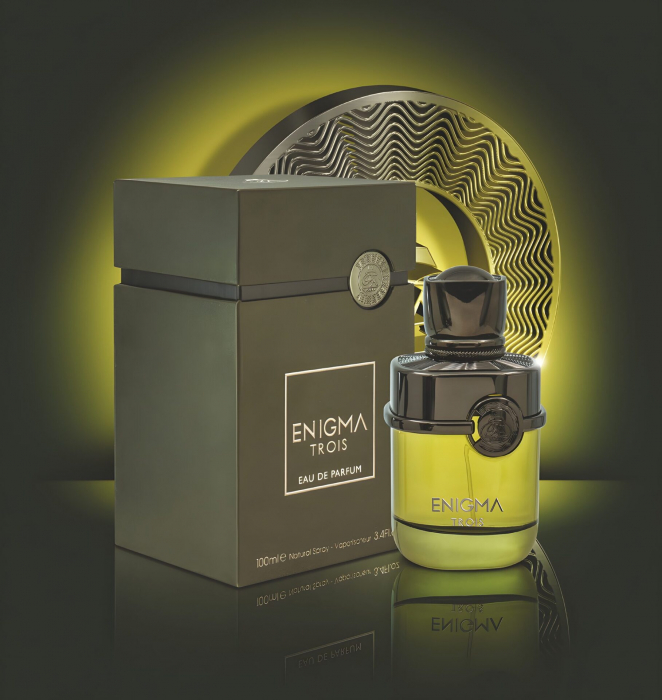 Parfum Enigma Trois, Fragrance World, apa de parfum 100 ml, barbati - inspirat din Colonia Oud by  Acqua di Parma [4]