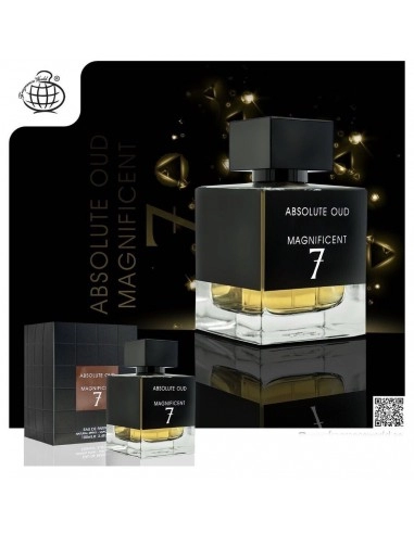 Parfum Absolute Oud Magnificent 7, Fragrance World, apa de parfum 100 ml, barbati - inspirat din M7 Oud Absolu by Yves Saint Laurent [5]