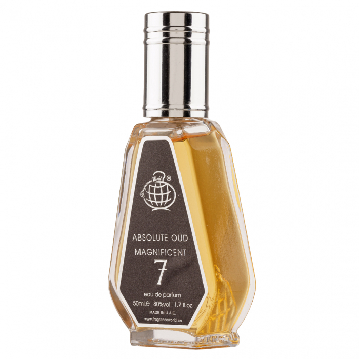 Parfum Absolute Oud Magnificent 7, Fragrance World, apa de parfum 50 ml, barbati - inspirat din La Collection M7 Oud Absolu by  Yves Saint Laurent [2]