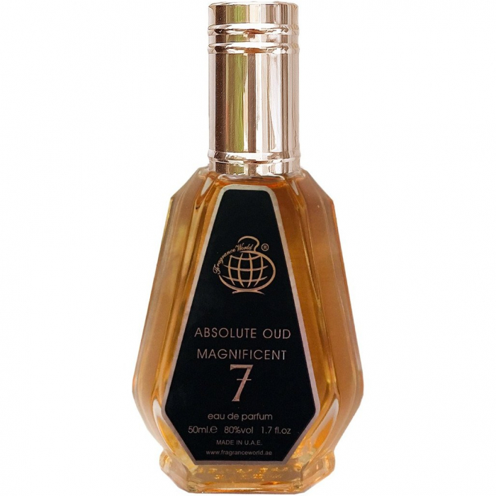 Parfum Absolute Oud Magnificent 7, Fragrance World, apa de parfum 50 ml, barbati - inspirat din La Collection M7 Oud Absolu by  Yves Saint Laurent [5]