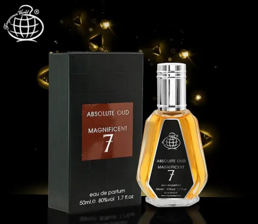 Parfum Absolute Oud Magnificent 7, Fragrance World, apa de parfum 50 ml, barbati - inspirat din La Collection M7 Oud Absolu by  Yves Saint Laurent [3]