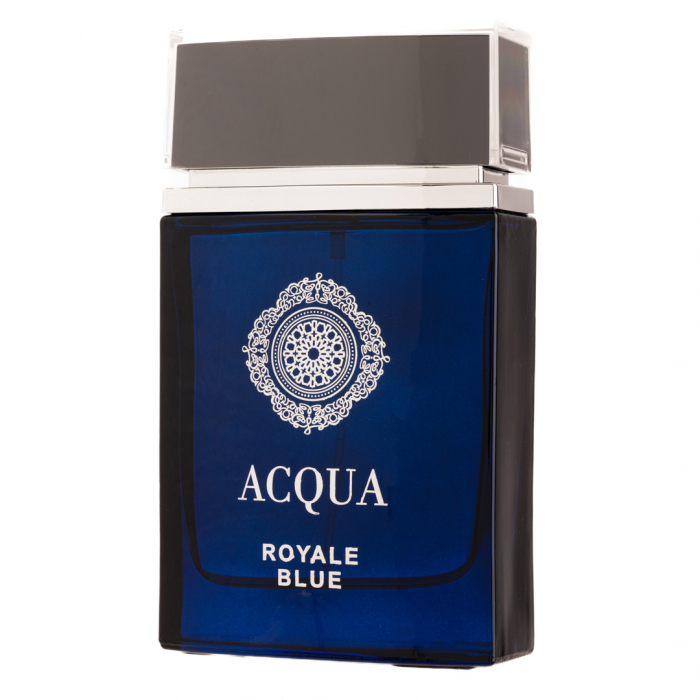 Parfum Acqua Royale Blue,  Fragrance World, apa de parfum 100 ml, unisex - inspirat din Dylan Blue by Versace [3]