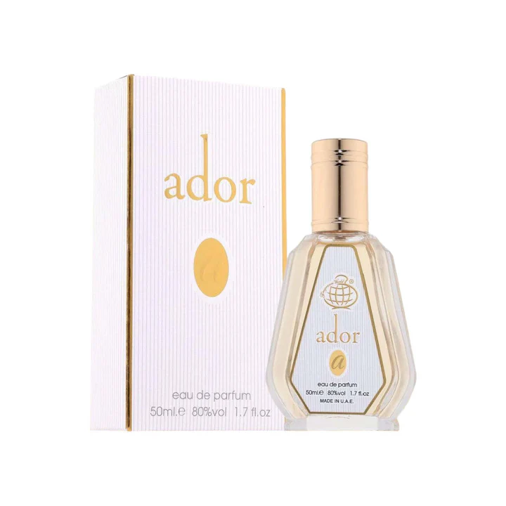 Parfum Ador, Fragrance World, apa de parfum 50 ml, femei - inspirat din J adore by Christan Dior