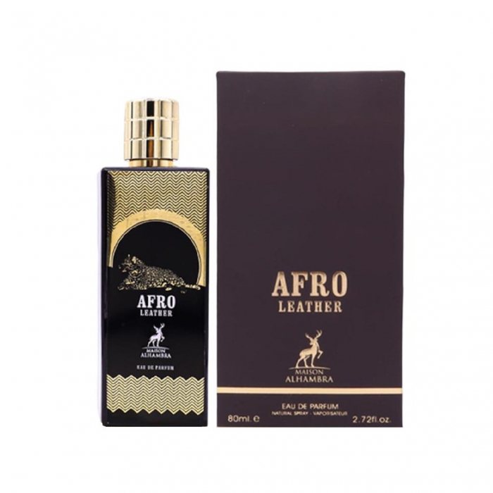 Parfum Afro Leather, Maison Alhambra, apa de parfum 80 ml, unisex - inspirat din African Leather de la Memo Paris [2]