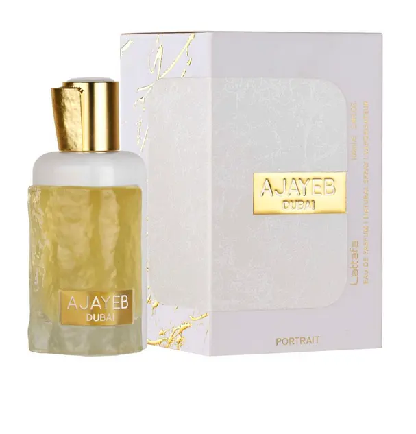 Parfum Ajayeb Dubai Portrait, Lattafa, apa de parfum 100 ml, unisex - inspirat din  Soleil de Jeddah by Mango Kiss [2]