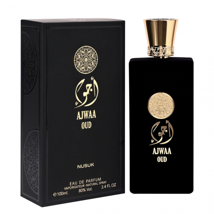 Parfum Ajwaa Oud Black, Nusuk, apa de parfum 100ml, barbati - inspirat din D&G Velvet Dessert Oud [3]