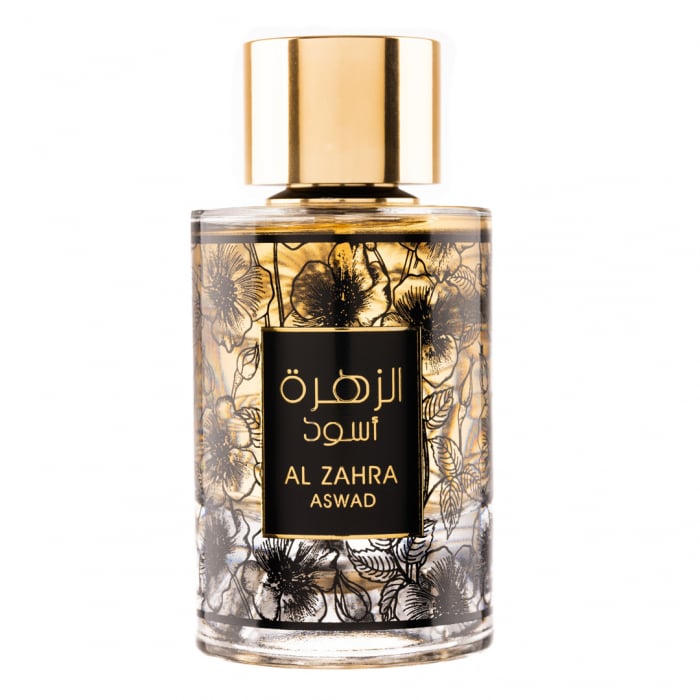 Parfum Al Zahra Aswad, Fragrance World, apa de parfum 100 ml, unisex - inspirat din Atomic Rose by Initio