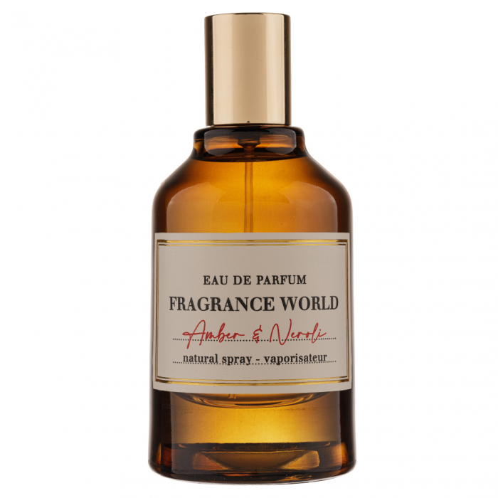 Parfum Amber And Neroli, Fragrance World, apa de parfum 80 ml, unisex - inspirat din Black Pepper  Amber by Neroli Zielinski  Rozen