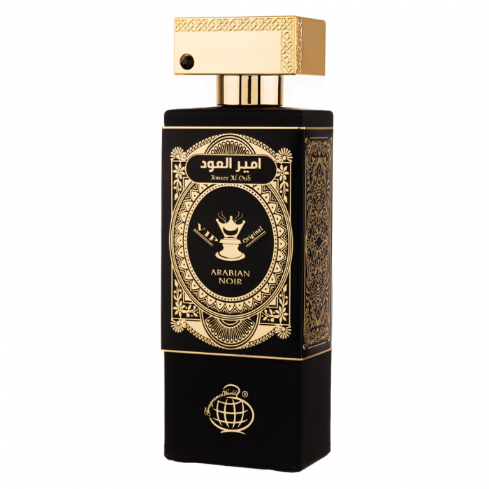 Parfum Ameer Al Oud Arabian Noir, Fragrance World, apa de parfum 100 ml, unisex - inspirat din Oud For Greatness by Initio [3]