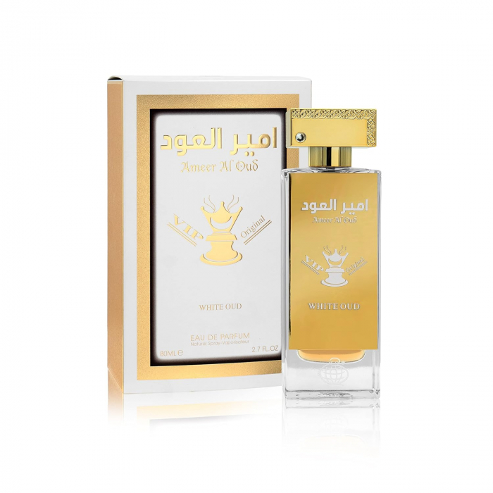 Parfum Ameer Al Oud Vip White Oud, Fragrance World, apa de parfum 100 ml, unisex [2]