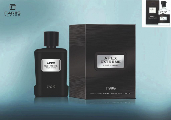 Parfum Apex Extreme, Fariis, apa de parfum 100 ml, barbati - inspirat din Creed Aventus [4]