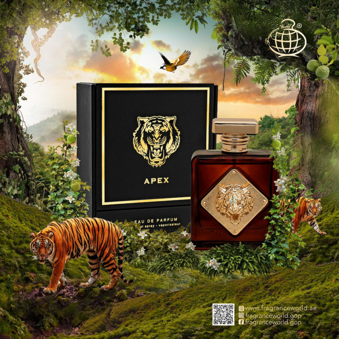 Parfum Apex, Fragrance World, apa de parfum 100 ml,barbati - inspirat din The Blazing Mr. Sam de la Penhaligon's [4]