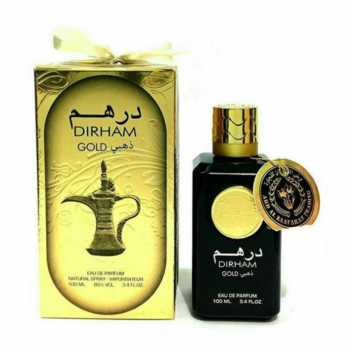 Parfum arabesc Dirham Gold, apa de parfum 100 ml, unisex [3]
