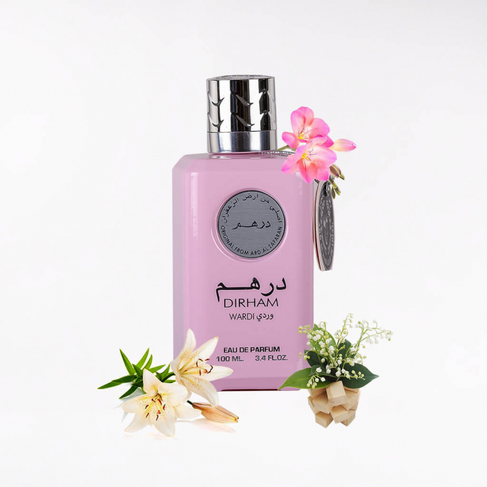 Parfum arabesc Dirham Wardi, apa de parfum 100 ml, femei [3]