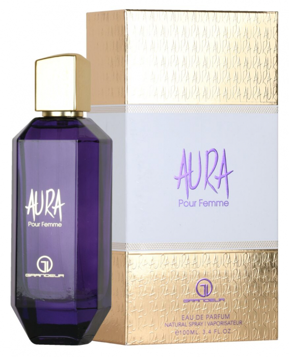 Parfum Aura Pour Femme, Grandeur Elite, apa de parfum 100 ml, femei