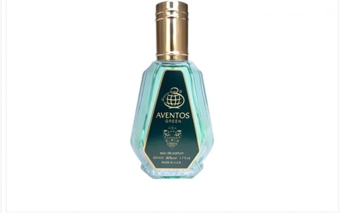 Parfum Aventos Green, Fragrance World, apa de parfum 50 ml, barbati - inspirat din Green Irish Tweed by Creed