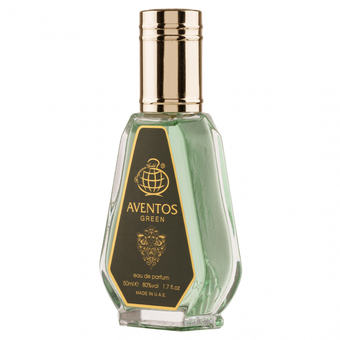 Parfum Aventos Green, Fragrance World, apa de parfum 50 ml, barbati - inspirat din Green Irish Tweed by Creed [2]