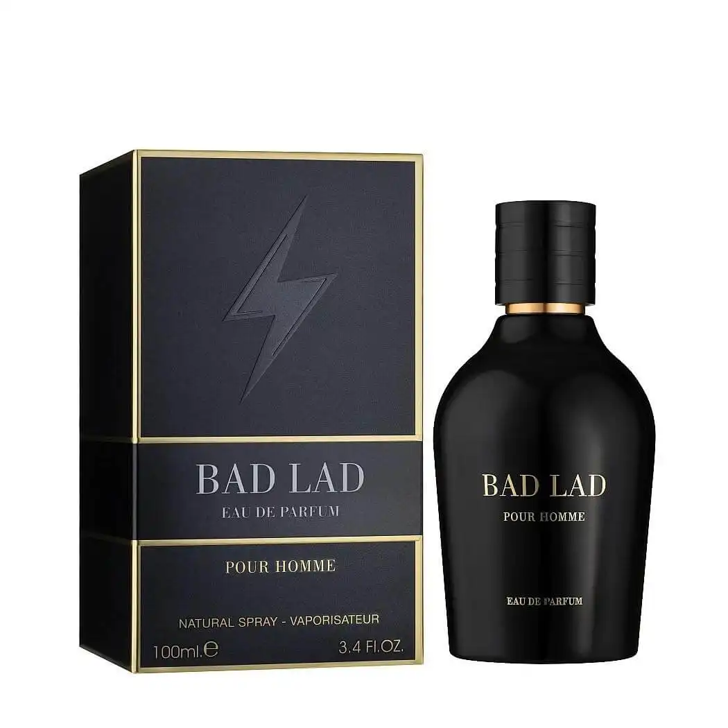 Parfum Bad Lad Pour Homme, Fragrance World, apa de parfum 100 ml, barbati - inspirat din Bad Boy by Carolina Herrera [2]
