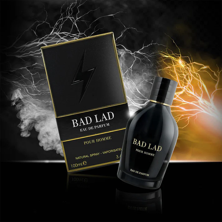 Parfum Bad Lad Pour Homme, Fragrance World, apa de parfum 100 ml, barbati - inspirat din Bad Boy by Carolina Herrera [4]
