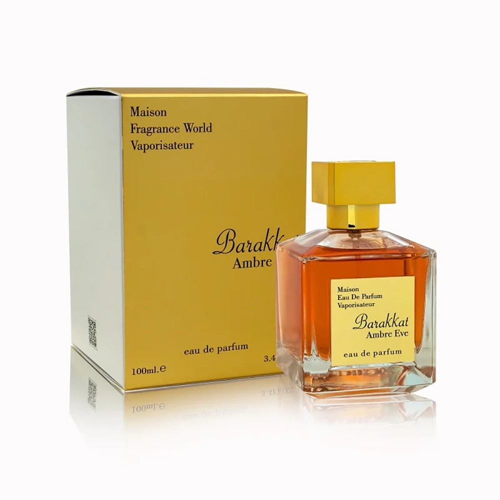Parfum Barakkat Ambre Eve, Fragrance World, apa de parfum 100 ml, unisex - inspirat din Grand Soir by Maison Francis Kurkdjian [2]