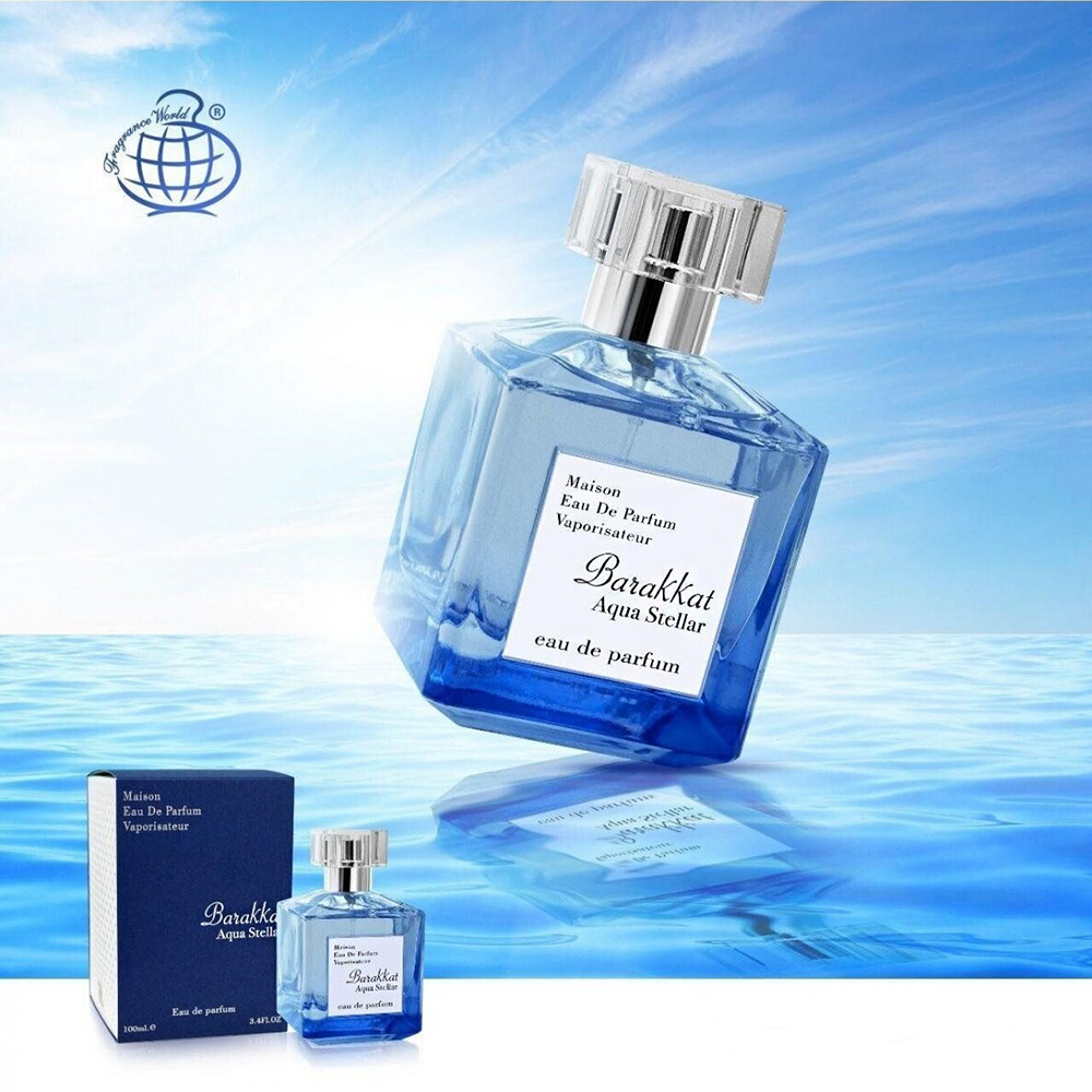 Parfum Barakkat Aqua Stellar, Fragrance World, apa de parfum 100 ml, unisex - inspirat din Aqua Celestia by Maison Francis Kurkdjian [4]