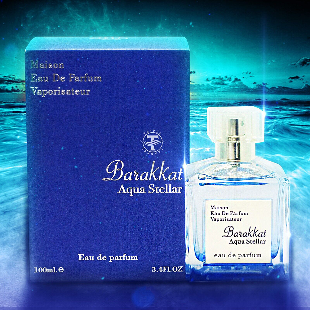 Parfum Barakkat Aqua Stellar, Fragrance World, apa de parfum 100 ml, unisex - inspirat din Aqua Celestia by Maison Francis Kurkdjian [5]