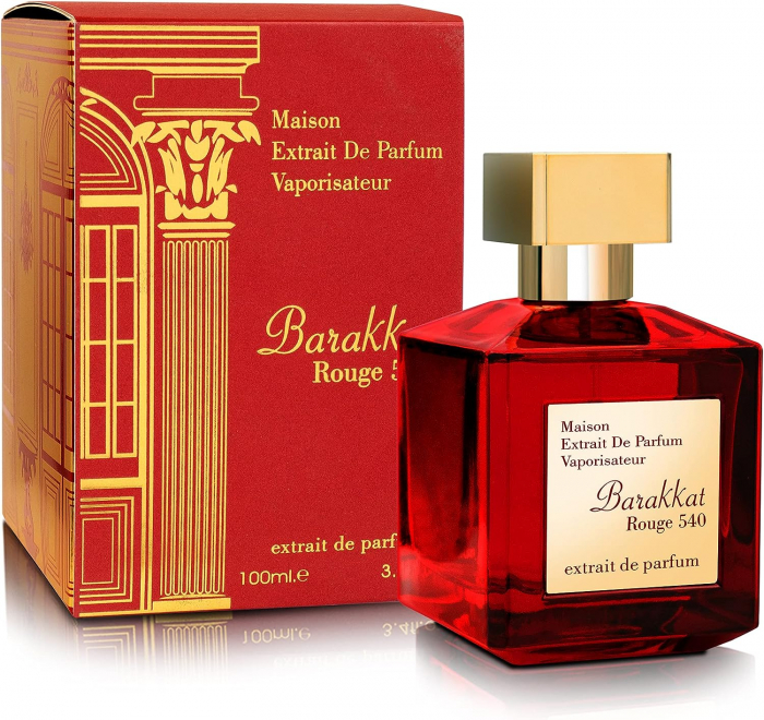 Parfum Barakkat Rouge 540 Extract, Fragrance World, extract de parfum 100 ml, unisex - inspirat din Baccarat Rouge 540 by Maison Francis Kurkdjian [4]