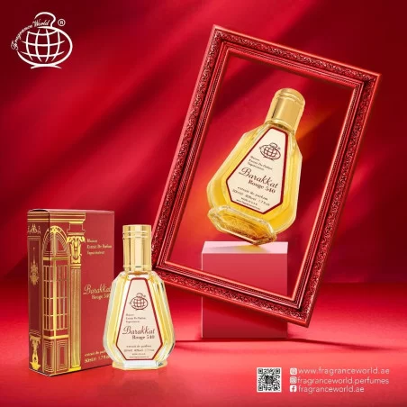 Parfum Barakkat Rouge 540 Extrait, Fragrance World, apa de parfum 50 ml, unisex - inspirat din Baccarat Rouge 540 Extrait by Maison Francis Kurkdjian [4]
